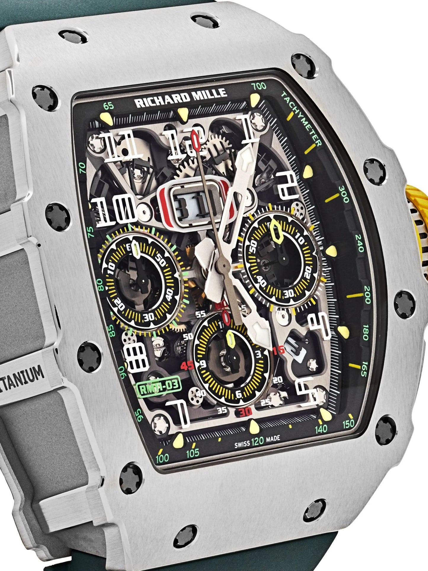 Richard Mille montre chronographe pre-owned Automatic Flyback 49 mm (2019)
